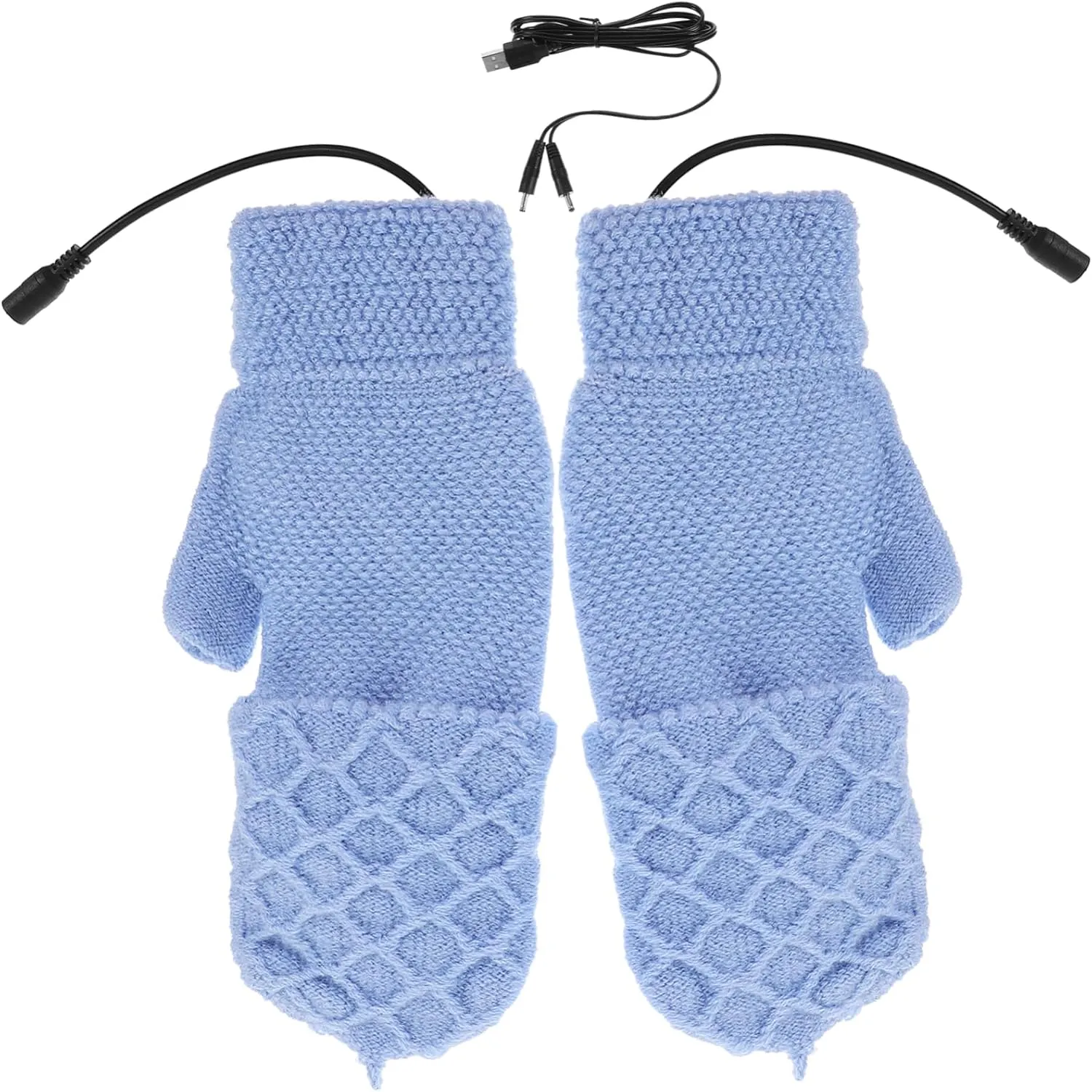 BESPORTBLE 1 Pair Heating Mitts for Riding Gloves for Men Men and Women Glove Coat Winter Hand Warmer Portable