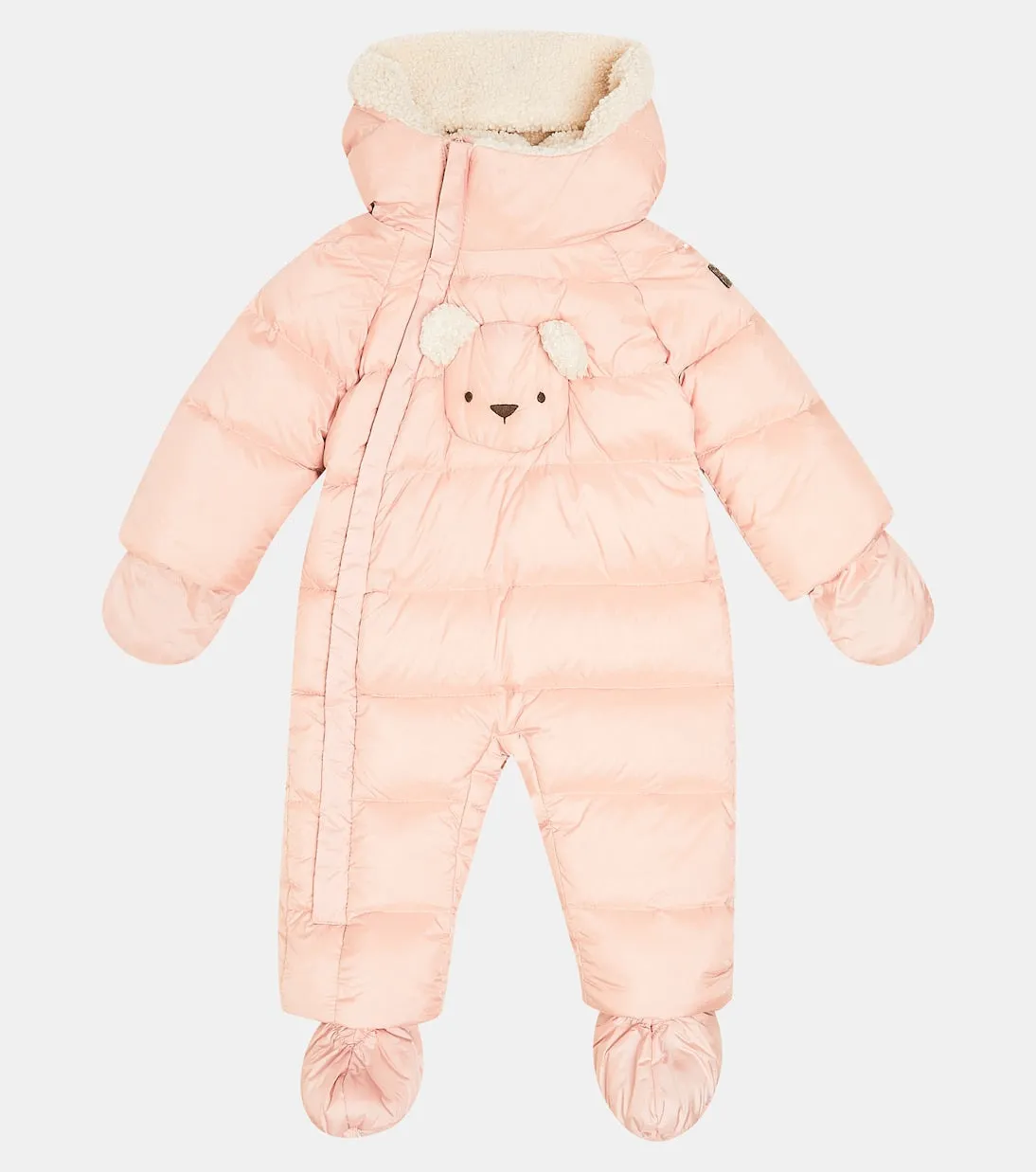 Children's down overalls Il Gufo, pink