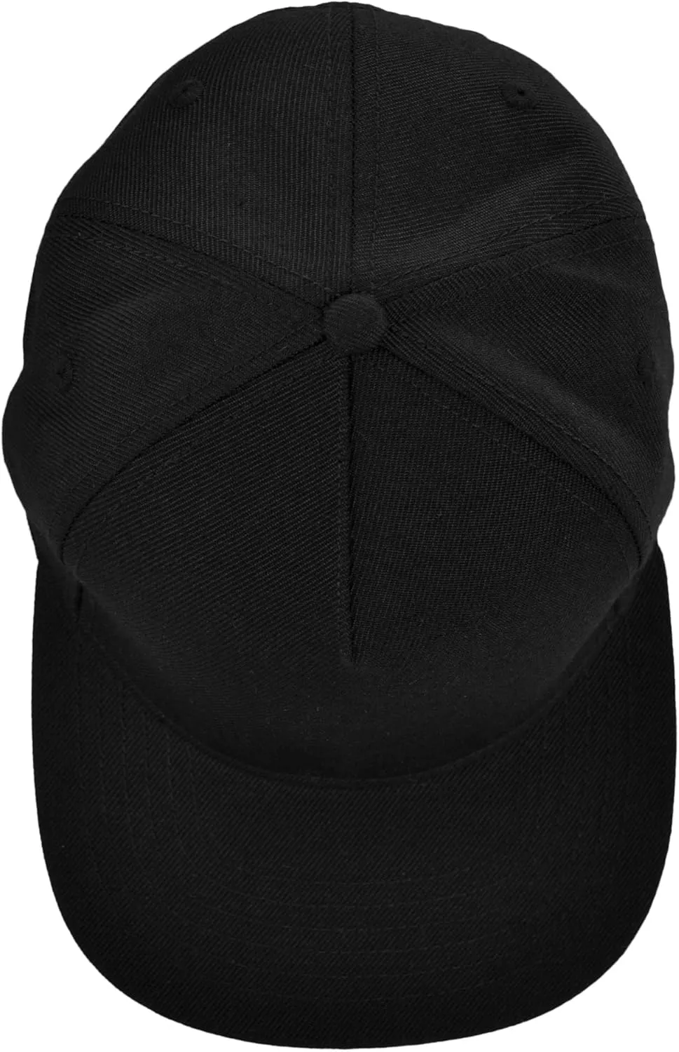 DALIX Premium Wool Blend Hat Flat Bill Cap Snapback Black Dark Gray Maroon Light