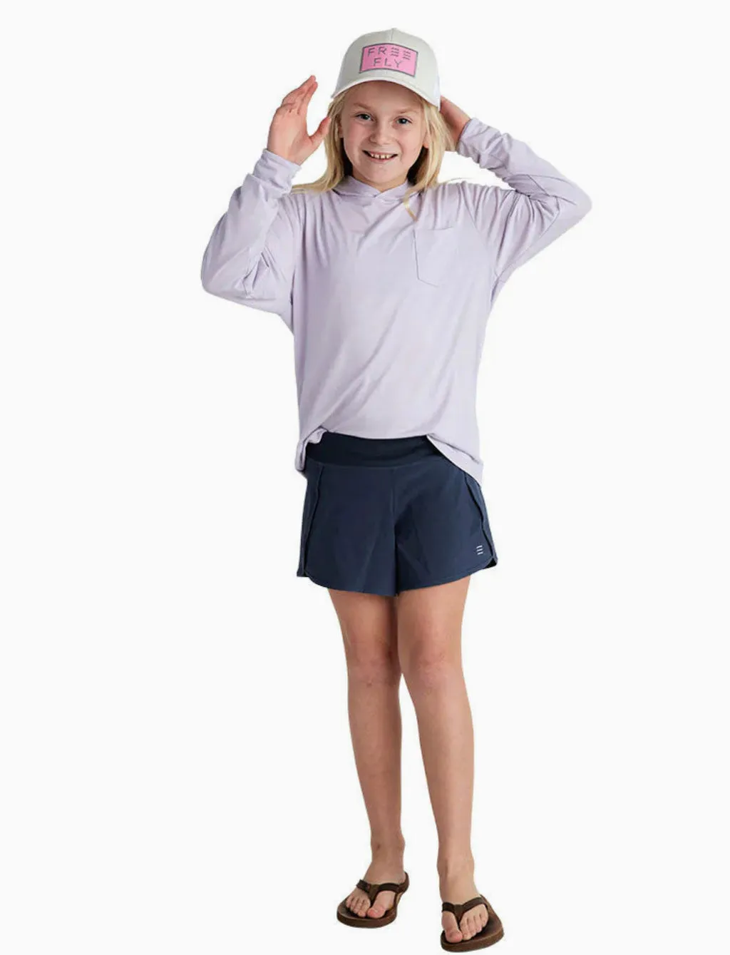 Girls' Bamboo-Lined Breeze Shorts