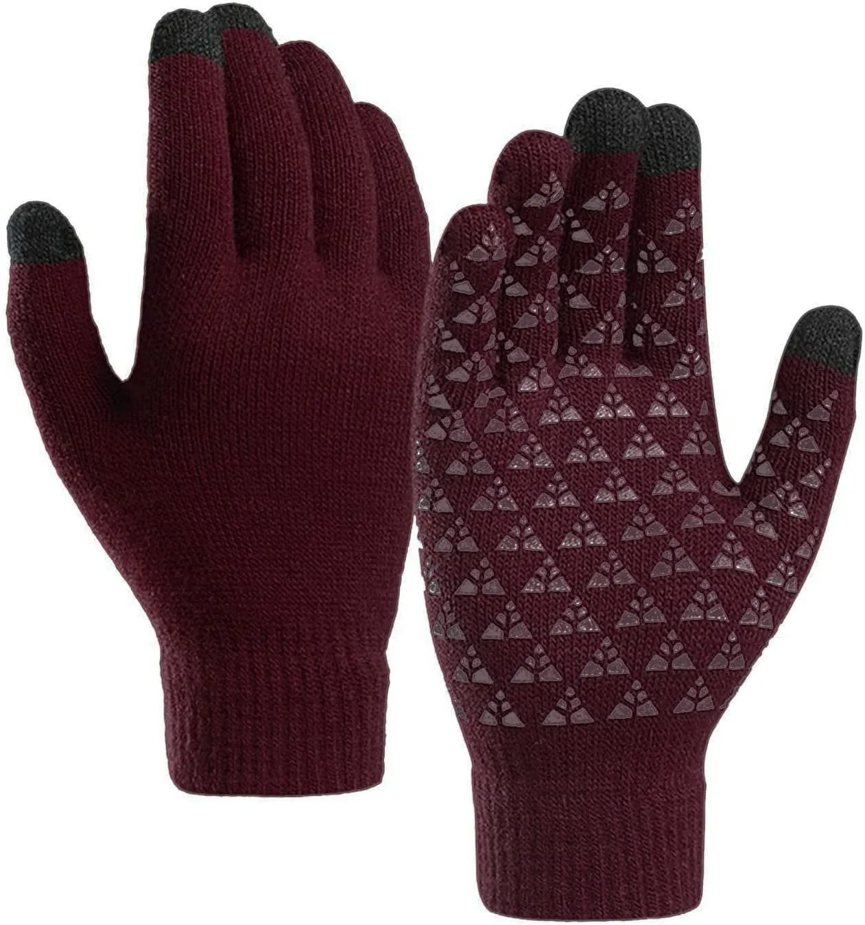 Ladies Warm Winter Touchscreen Gloves Full Hand Finger Touchscreen, Anti Slip for Driving s Valentine's Day