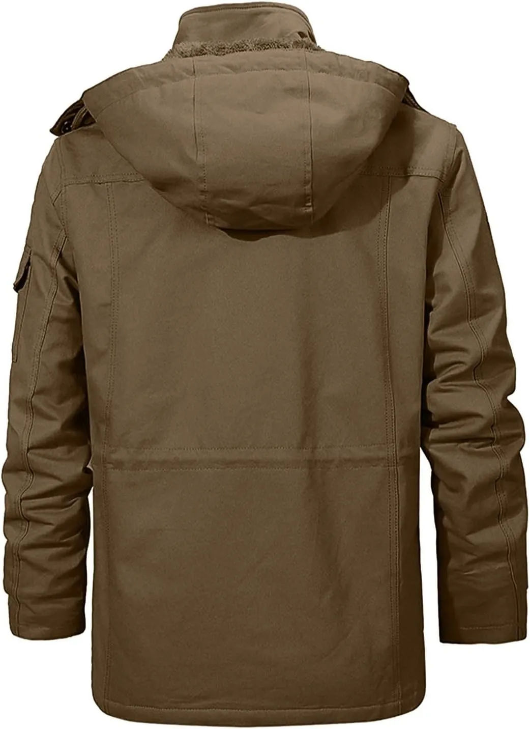 Ymosrh Men's Puffer Jackets Down Hooded Jacket Lightweight Water-Resistant Insulated Jacket Big and Tall, XXL-6XL